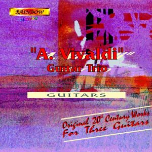 A. VIVALDI Guitar Trio - Original 20th Century Guitar Works for three Guitar - Negro - Viola - Cosco