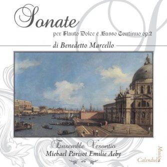 Benedetto Marcello - Complete 12 Sonates op. 2 / Vesontio Ens. - E. Aeby