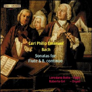 Carl Philip Emanuel Bach - Flute Traversiere & Continuo Sonatas / Boito - Gri